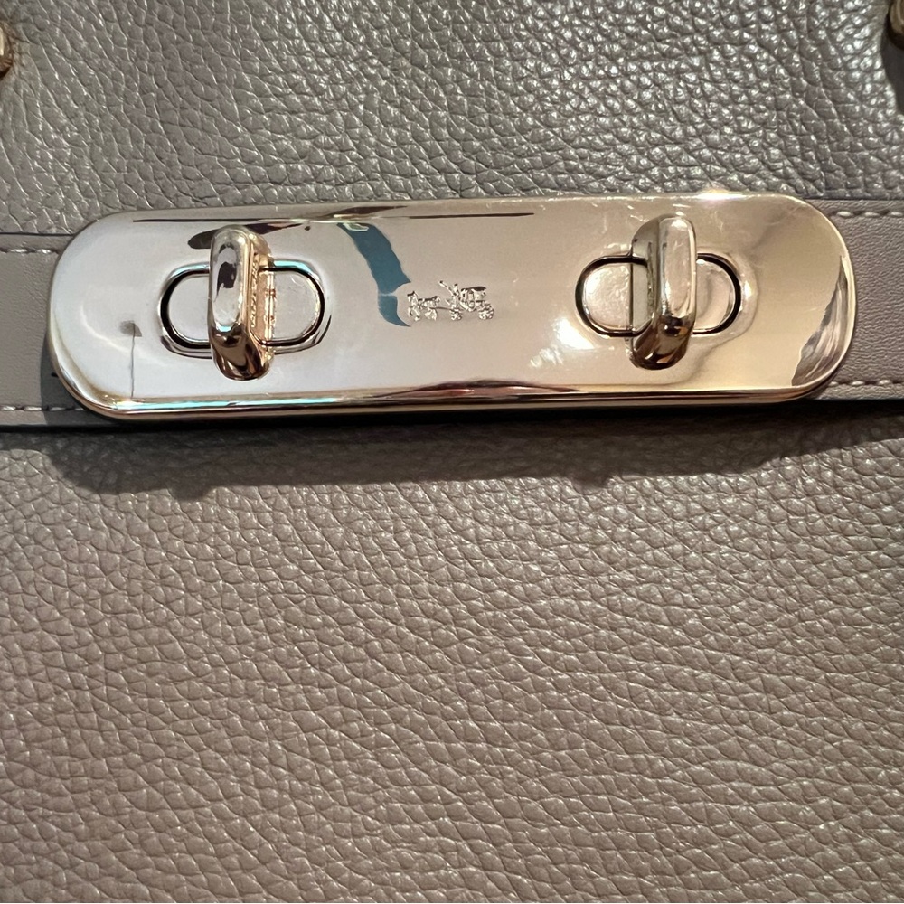 Coach tri-color satchel - Picture 5 of 12